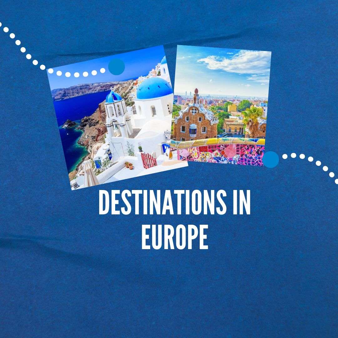 destinations in europe